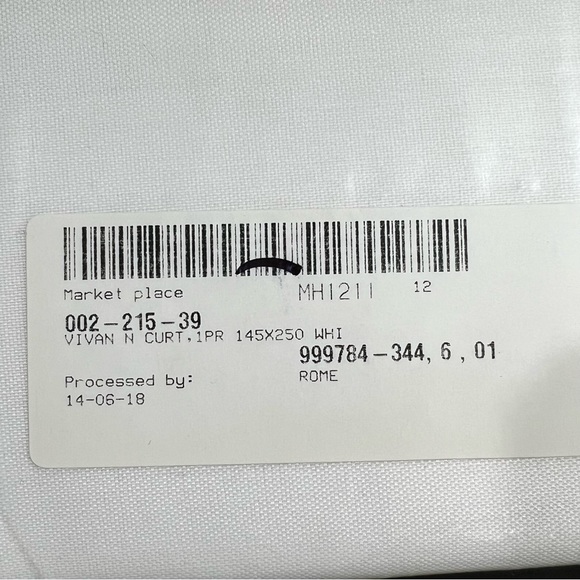 Sold NWT Multiple available IKEA VIVAN curtain set of two in package - Picture 7 of 13